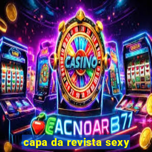 capa da revista sexy